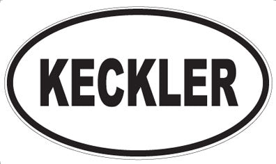 KECKLER - Oval Magnet