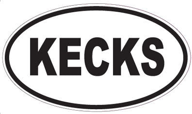 KECKS - Oval Magnet
