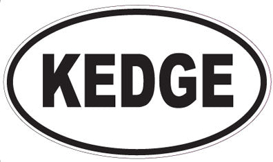 KEDGE - Oval Magnet