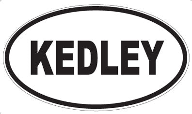 KEDLEY - Oval Magnet