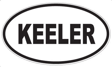 KEELER - Oval Magnet