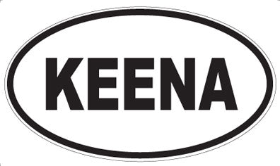 KEENA - Oval Magnet