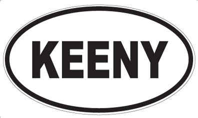 KEENY - Oval Magnet