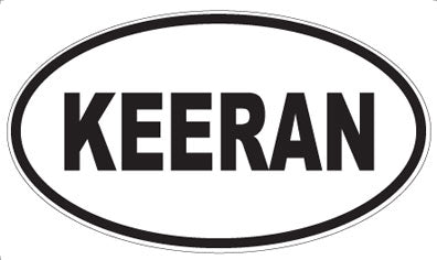 KEERAN - Oval Magnet