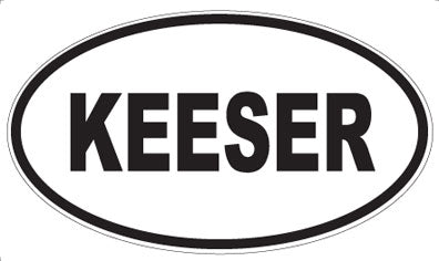 KEESER - Oval Magnet