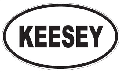KEESEY - Oval Magnet