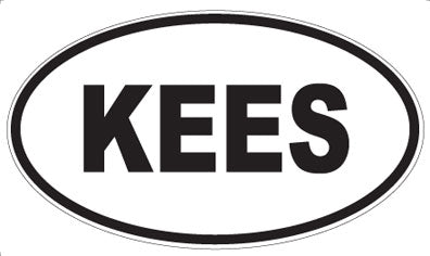 KEES - Oval Magnet