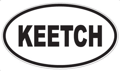 KEETCH - Oval Magnet