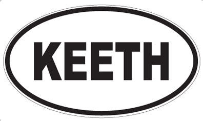 KEETH - Oval Magnet