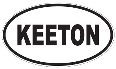 KEETON - Oval Magnet