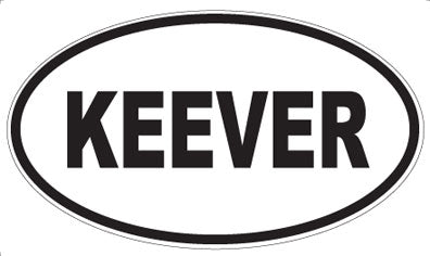 KEEVER - Oval Magnet