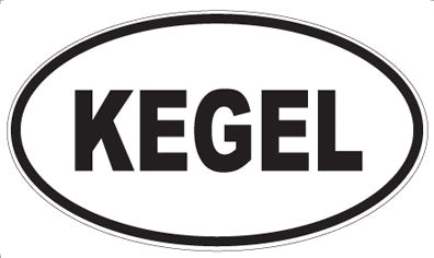 KEGEL - Oval Magnet