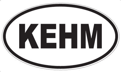 KEHM - Oval Magnet