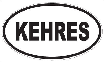 KEHRES - Oval Magnet