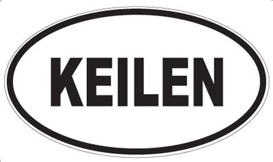 KEILEN - Oval Magnet