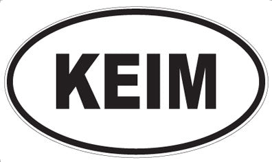 KEIM - Oval Magnet