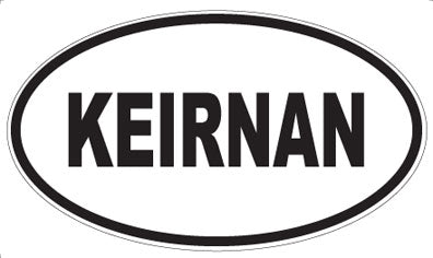 KEIRNAN - Oval Magnet