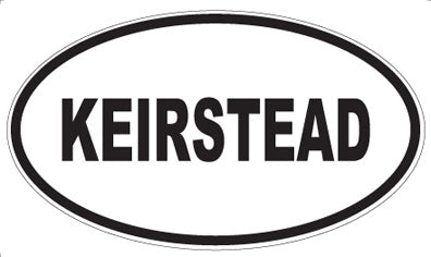 KEIRSTEAD - Oval Magnet