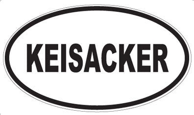 KEISACKER - Oval Magnet