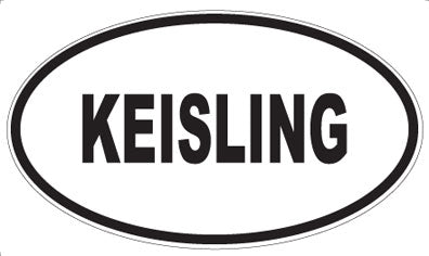 KEISLING - Oval Magnet