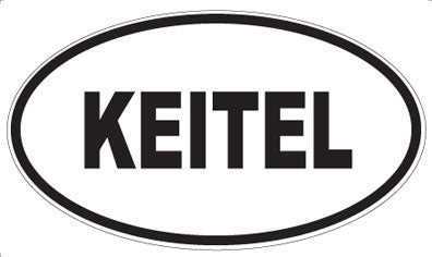 KEITEL - Oval Magnet
