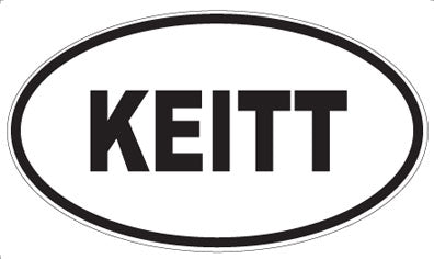 KEITT - Oval Magnet
