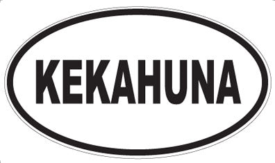 KEKAHUNA - Oval Magnet