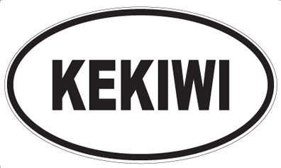 KEKIWI - Oval Magnet