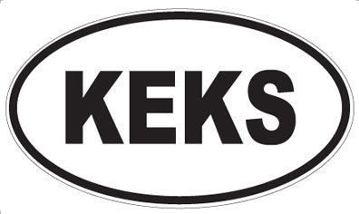 KEKS - Oval Magnet