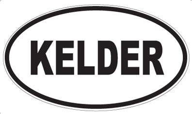 KELDER - Oval Magnet