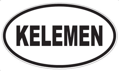 KELEMEN - Oval Magnet