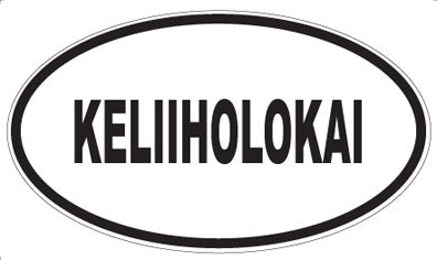 KELIIHOLOKAI - Oval Magnet