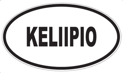 KELIIPIO - Oval Magnet