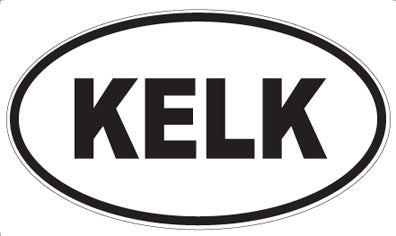KELK - Oval Magnet