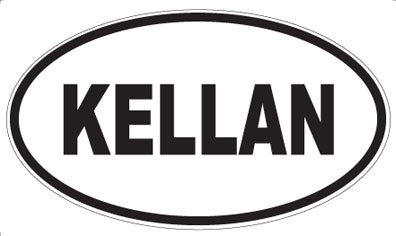 KELLAN - Oval Magnet
