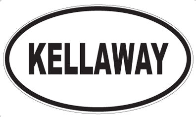 KELLAWAY - Oval Magnet