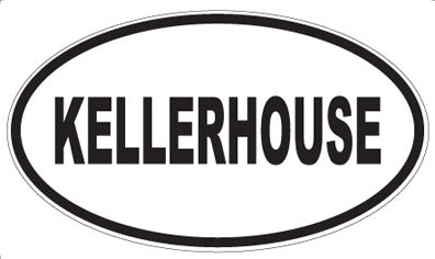 KELLERHOUSE - Oval Magnet