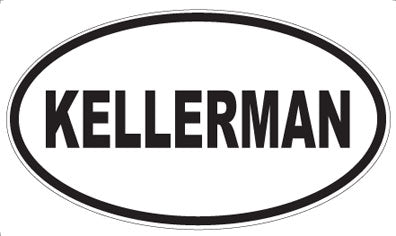 KELLERMAN - Oval Magnet