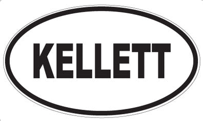 KELLETT - Oval Magnet