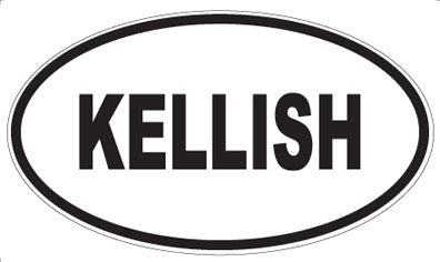 KELLISH - Oval Magnet