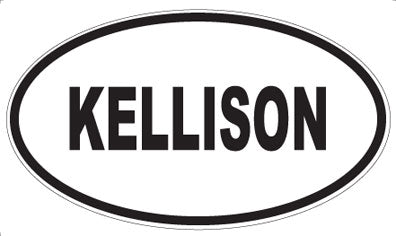 KELLISON - Oval Magnet