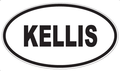 KELLIS - Oval Magnet