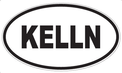 KELLN - Oval Magnet