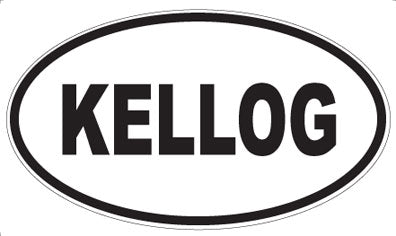 KELLOG - Oval Magnet