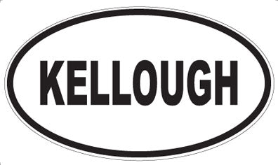 KELLOUGH - Oval Magnet