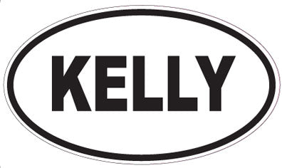 KELLY - Oval Magnet