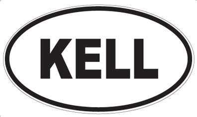 KELL - Oval Magnet