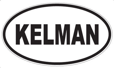 KELMAN - Oval Magnet
