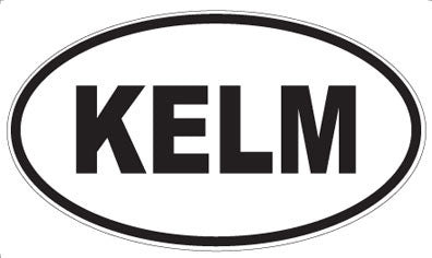 KELM - Oval Magnet