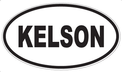 KELSON - Oval Magnet